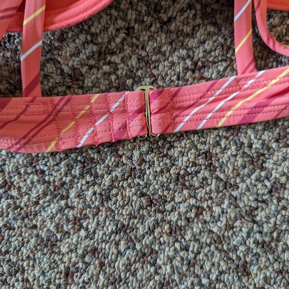 2  for 25 la vie en rose Modern Boho Push-up Bikini Top size S - Picture 7 of 8